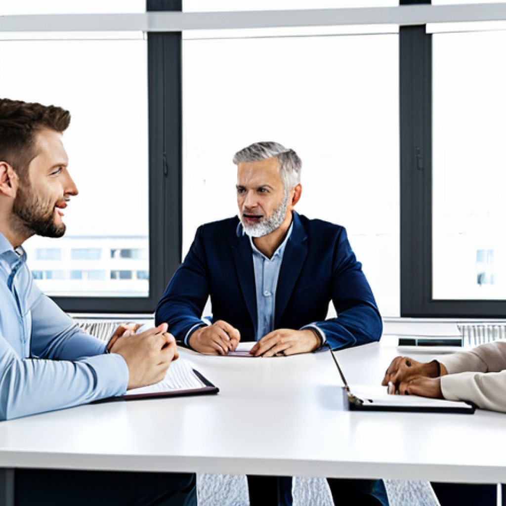 Open Communication**
"A diverse team collaboratively brainstorming in a bright, modern office, fully clothed, appropriate attire, engaging in active listening, safe for work, perfect anatomy, correct proportions, natural pose, professional atmosphere, family-friendly."
**